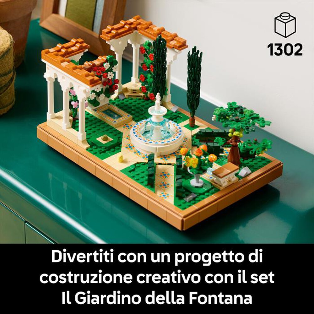 Immagine del prodotto LEGO - ICONS Il giardino della fontana 10359