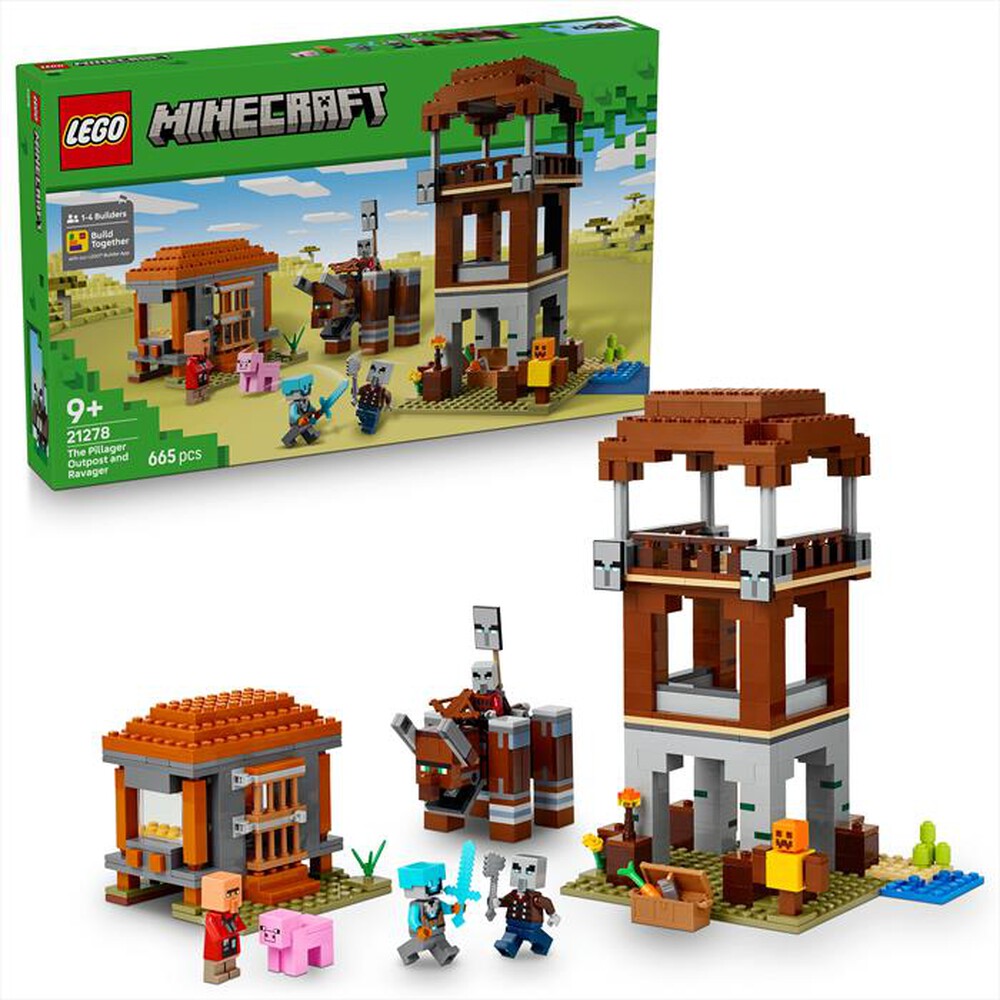 Immagine del prodotto LEGO - MINECRAFT L&rsquo;avamposto del saccheggiatore 21278