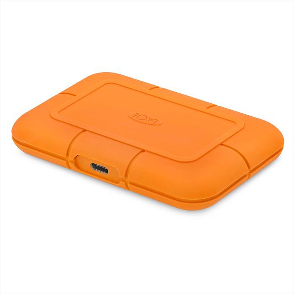 "LACIE - 500GB RUGGED SSD USB-C-arancione"
