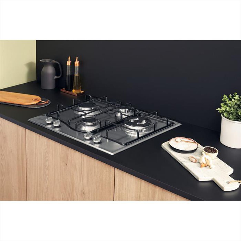 Immagine del prodotto HOTPOINT ARISTON - Piano cottura a gas PCN 642 T/IX/HAR 59cm-Inox