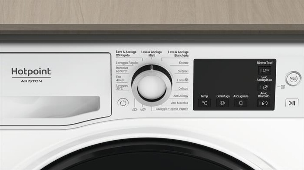 "HOTPOINT ARISTON - Lavasciuga ACTIVE NDB 9636 DA IT 9/6 Kg Classe A-Bianco"