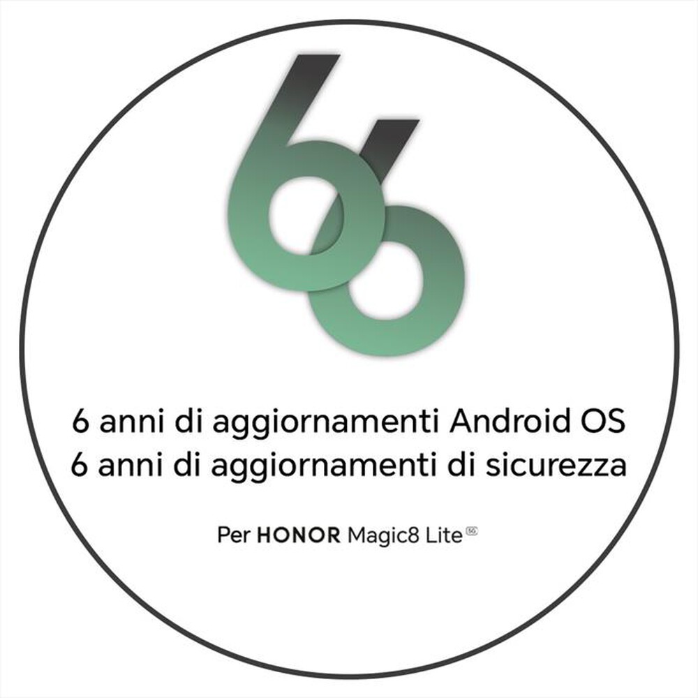 Immagine del prodotto HONOR - MAGIC8 LITE (8/256GB) + X7 LITE + TPU CASE-MIDNIGHT BLACK