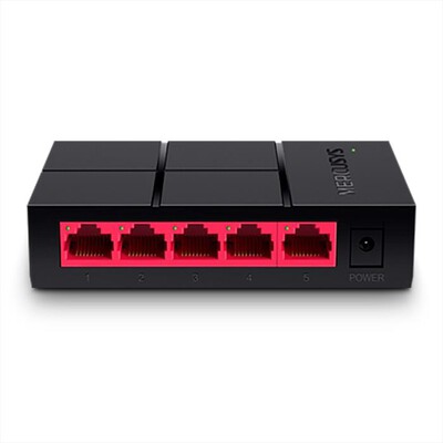 MERCUSYS - 5-PORT 10/100/1,000 MBPS DESKTOP SWITCH-nero