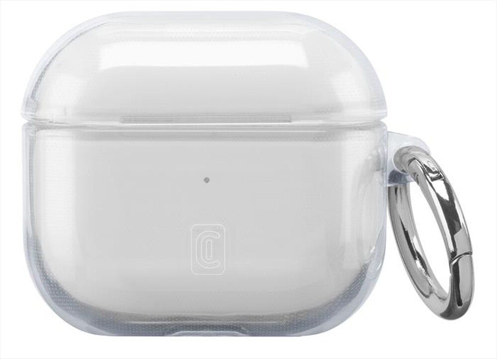 "CELLULARLINE - Custodia CLEAR AIRPODS 1&2, AIRPODS 3, AIRPODS PRO-Transparent"