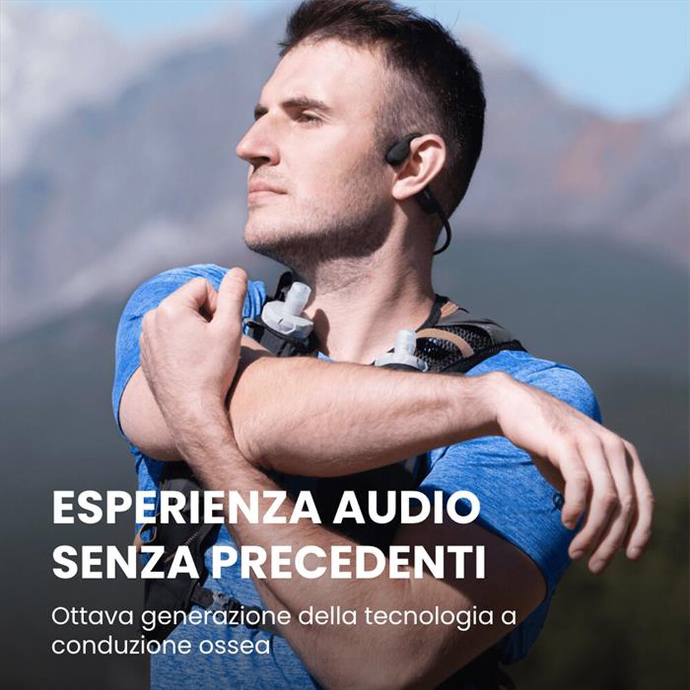 "SHOKZ - Auricolare Bluetooth OPENRUN-Black"