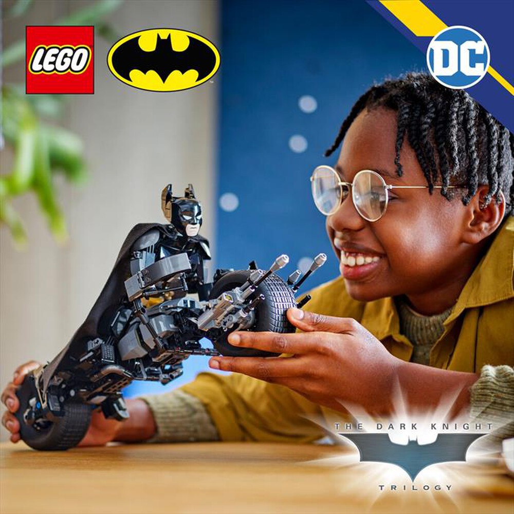 Immagine del prodotto LEGO - SUPER HEROES Personaggio Batman con Bat-Pod 76273