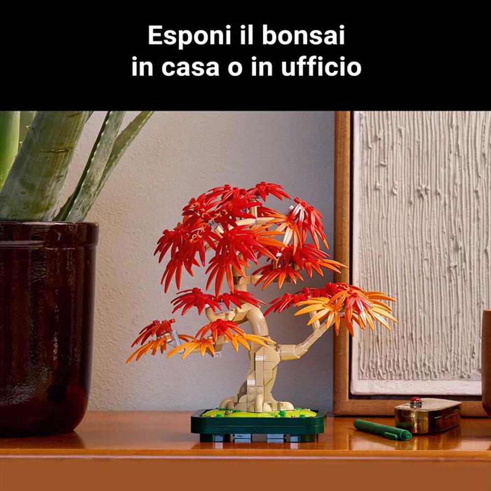 "LEGO - BOTANICALS Bonsai di acero rosso giapponese-10348"