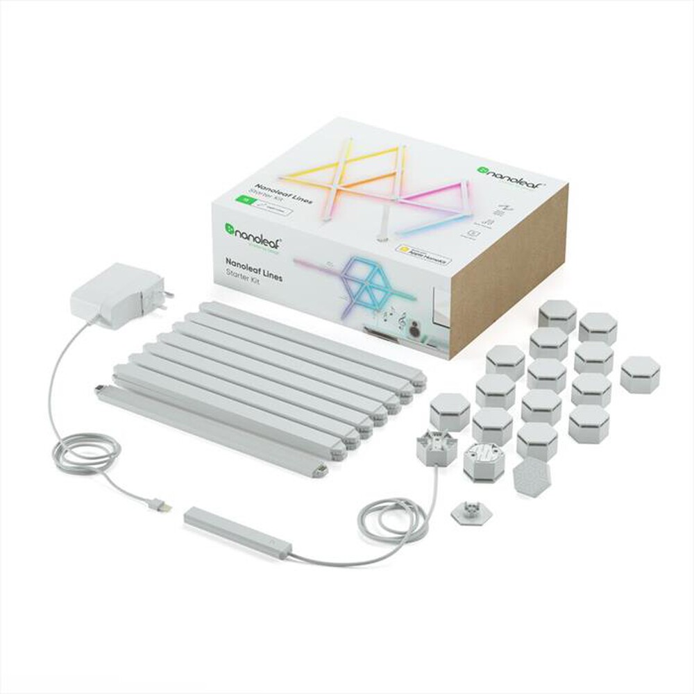 "NANOLEAF - LINES STARTER KIT - 15 BARRE LUMINOSE"