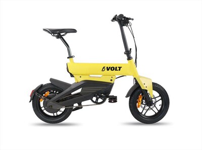 VOLT - E-bike compatta 14&rdquo; K1-Giallo - Nero