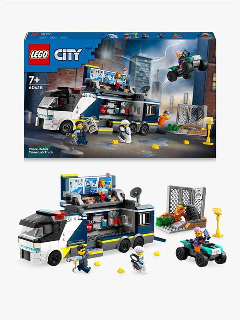 Immagine del prodotto LEGO - CITY POLICE Camion laboratorio della polizia 60418