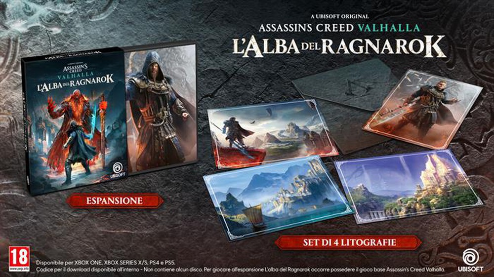 "UBISOFT - AC VALHALLA L’ALBA DEL RAGNAROK-CIB ADD ON"