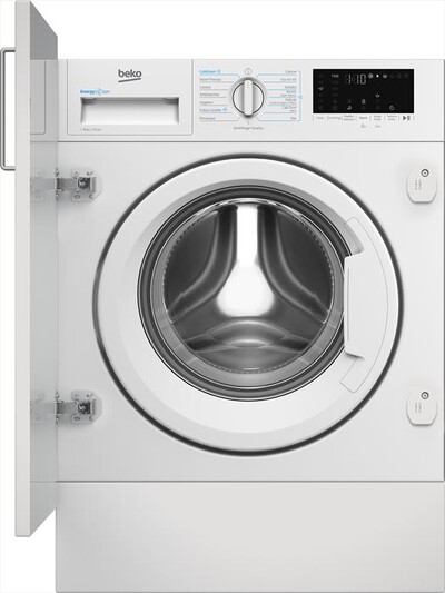 BEKO - Lavatrice incasso WIT8A4BW 8 Kg Classe A-Bianco