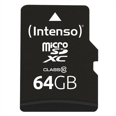 INTENSO - MICRO SD CARD CLASS 10-NERO