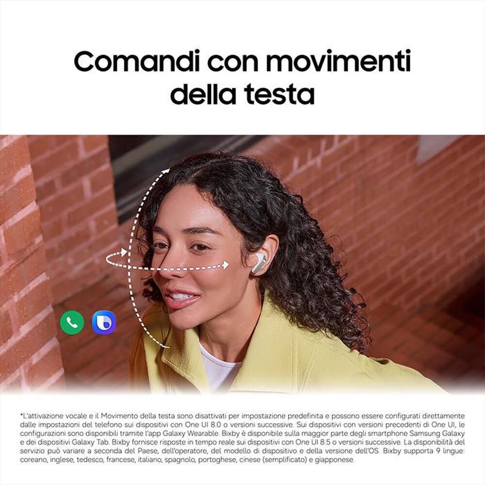 Immagine del prodotto SAMSUNG - Auricolare Bluetooth Galaxy Buds4-Black