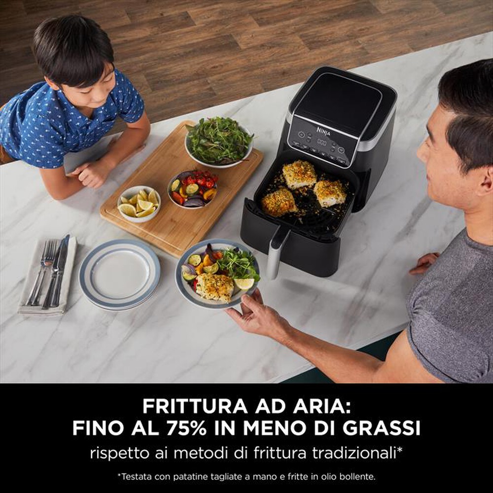 "NINJA - Friggitrice ad aria MAX DA 6,2 L AF180EU-Nero"