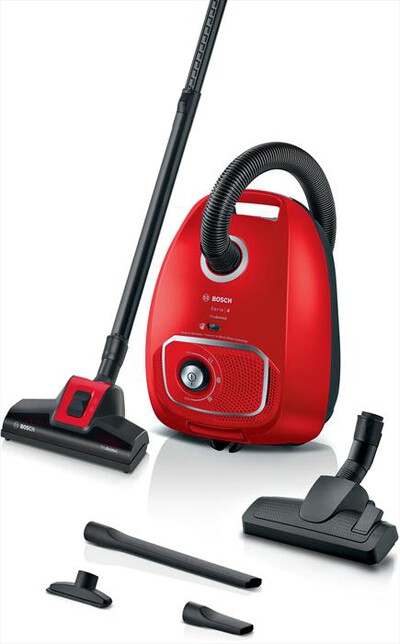 BOSCH - BGB41PET1-Nero, Rosso
