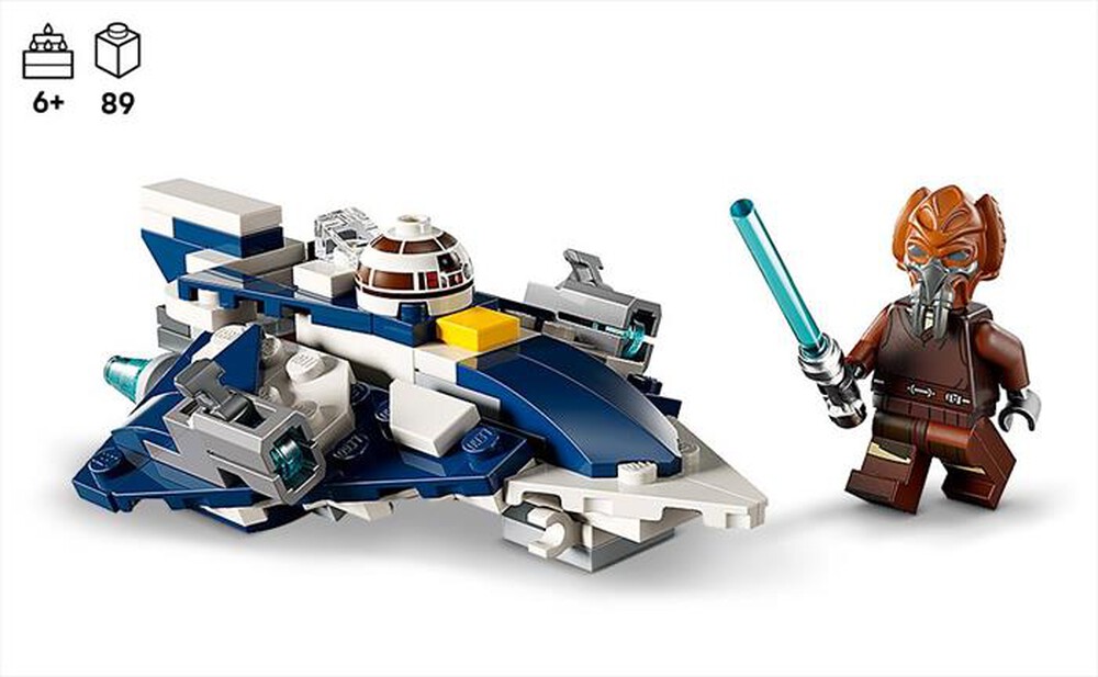 "LEGO - MICROFIGHTER JEDI STARFIGHTER DI PLO KOON-,"