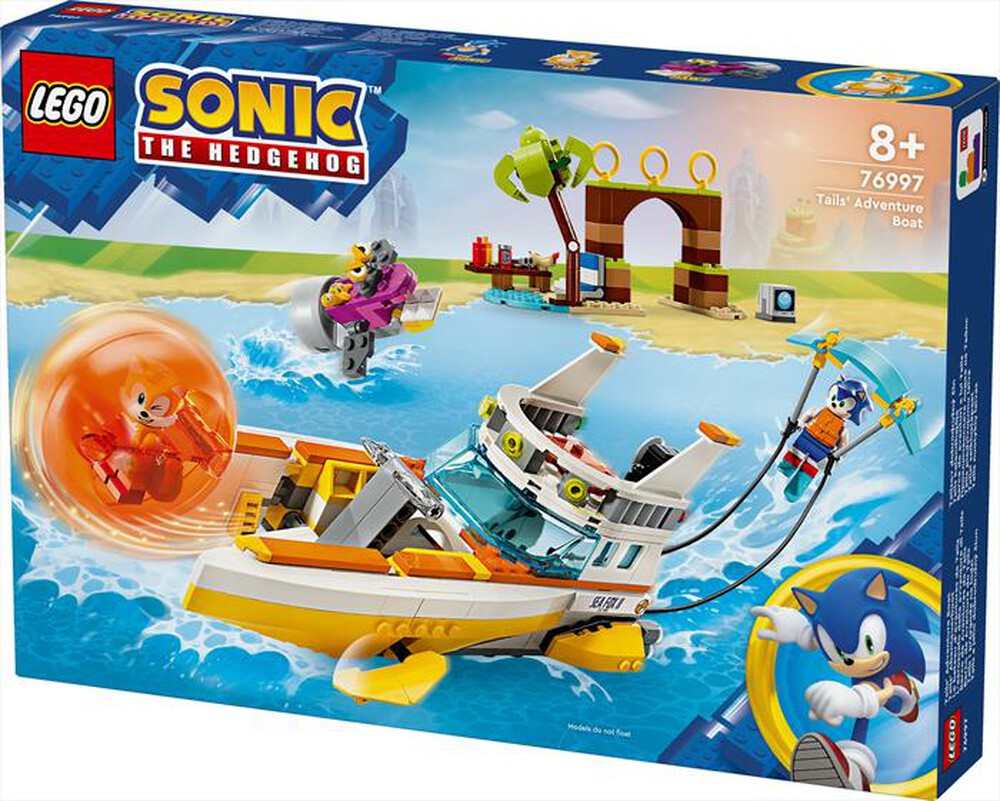 Immagine del prodotto LEGO - SONIC L&rsquo;aeroscafo delle avventure di Tails 76997