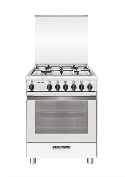 GLEM GAS - Cucina SA664VWH Classe A-Bianco