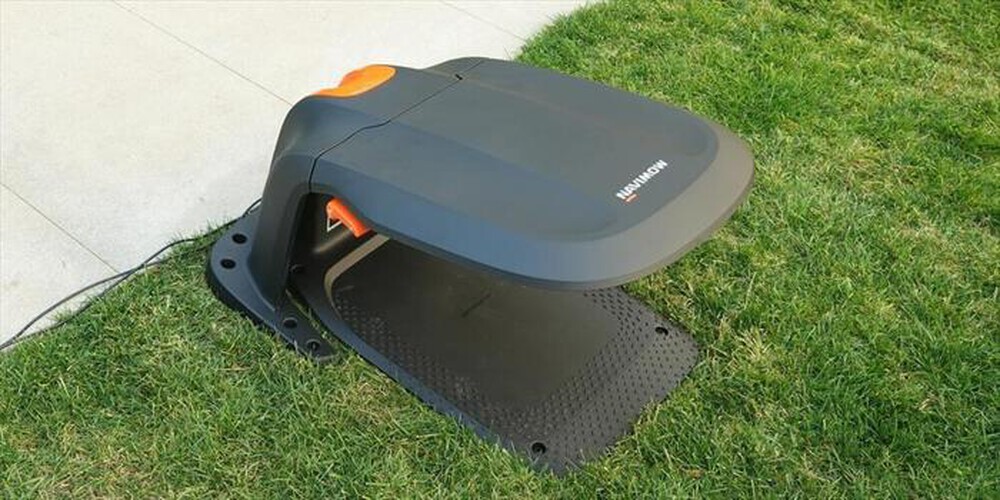"NAVIMOW by SEGWAY - GARAGE S PER ROBOT NAVIMOW-Grigio/Arancione"