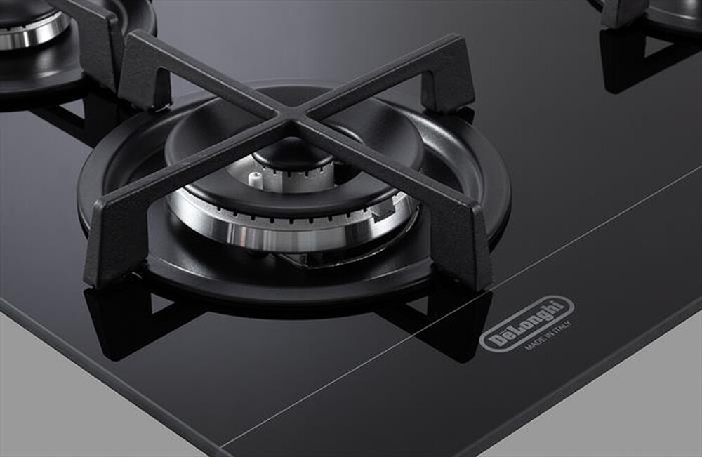 "DE LONGHI - Piano cottura a gas NSL 575 NC 75cm-nero"