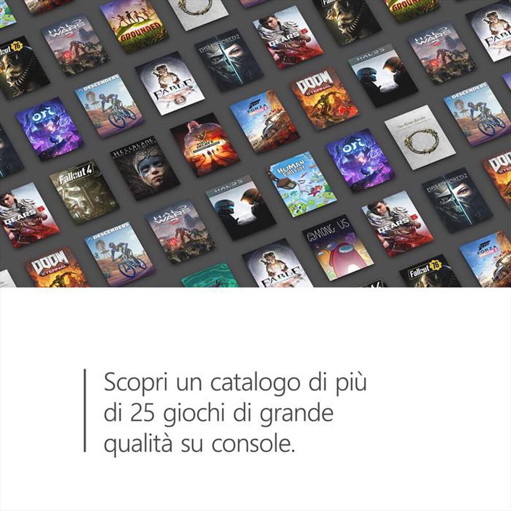 Immagine del prodotto MICROSOFT - Xbox Game Pass Core 12 mesi