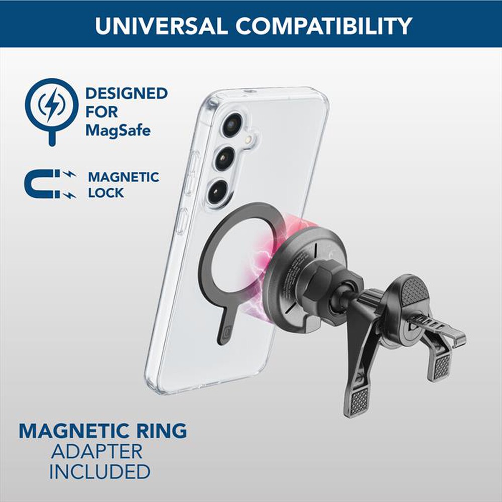 Immagine del prodotto CELLULARLINE - MAG QI2 WIRELESS HOLDER-Nero