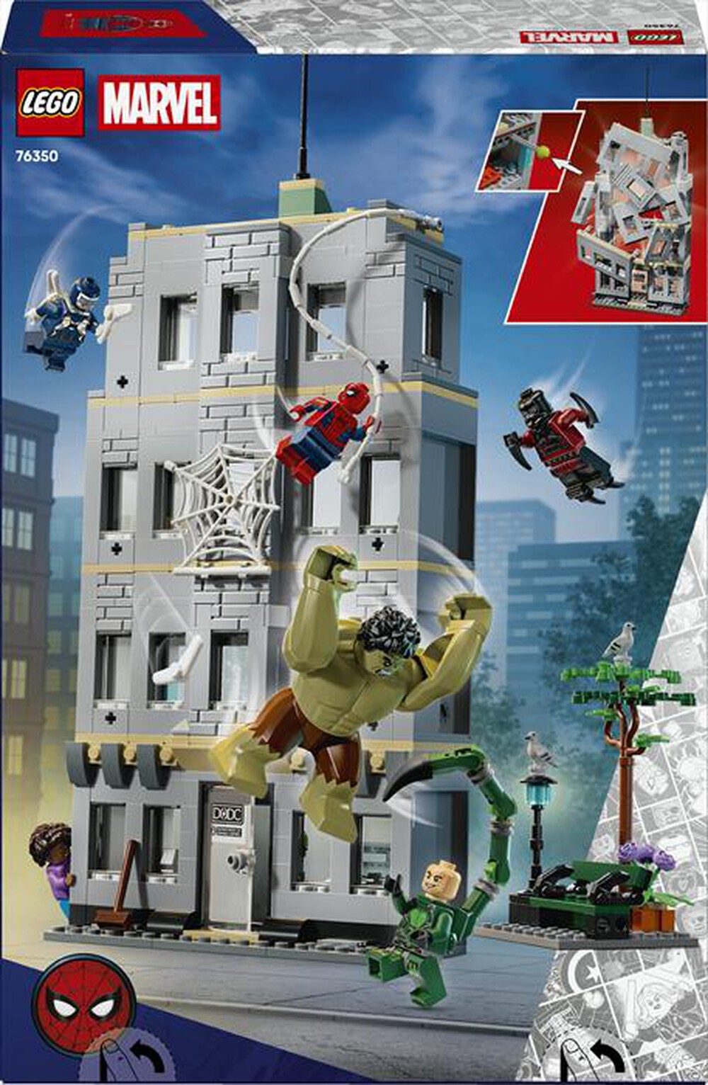 Immagine del prodotto LEGO - MARVEL Scontro epico: Spider-Man vs. Hulk - 76350