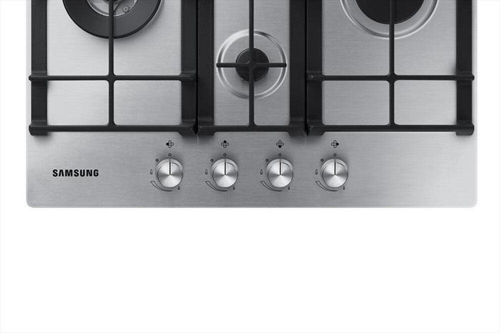 "SAMSUNG - Piano cottura a gas NA64H3031BS/T1 60 cm-Acciaio AISI 304"