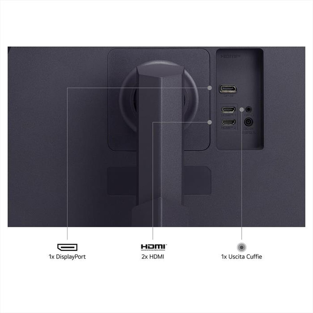 "LG - Monitor LCD 31,5\" 32GS75QN-Nero"