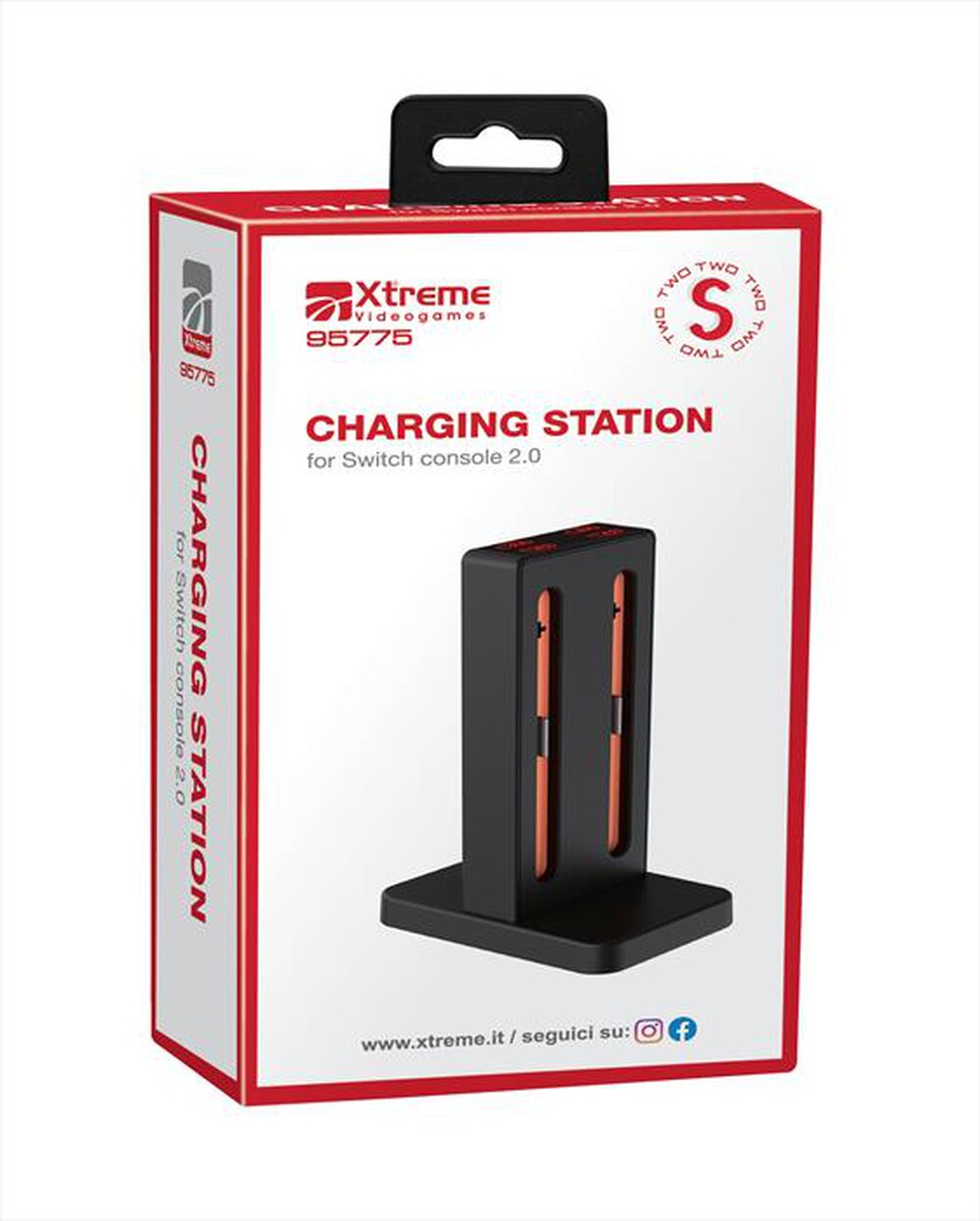 Immagine del prodotto XTREME - BASE DI RICARICA JOY-CON SWITCH 2 95775-nero