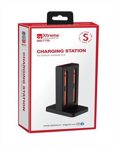 XTREME - BASE DI RICARICA JOY-CON SWITCH 2 95775-nero