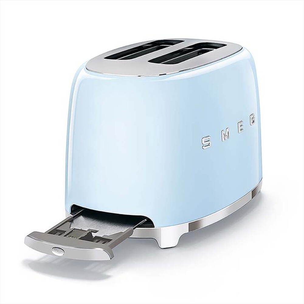 "SMEG - Tostapane 50's Style  2x2 fette – TSF01PBEU-azzurro"