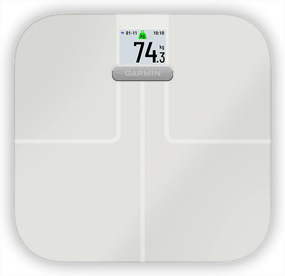 "GARMIN - Bilancia pesapersone INDEX S2-Bianco"