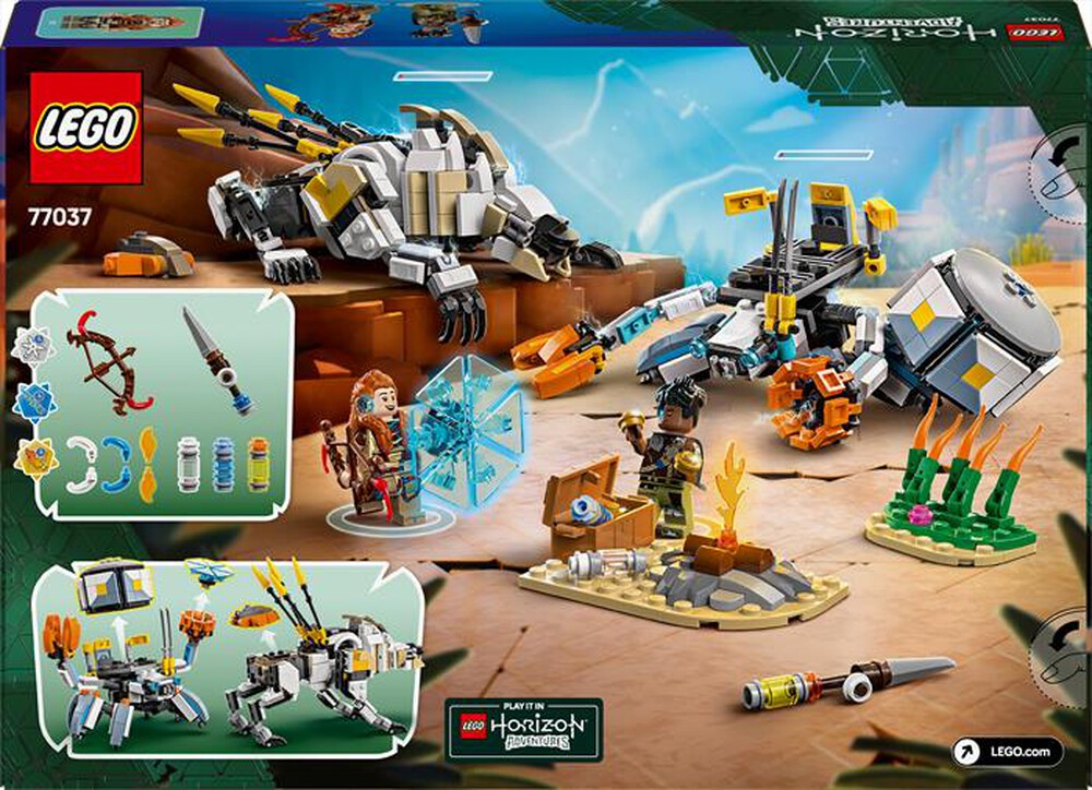 Immagine del prodotto LEGO - HORIZON Aloy e Varl vs Arcapode e Secodonte 77037