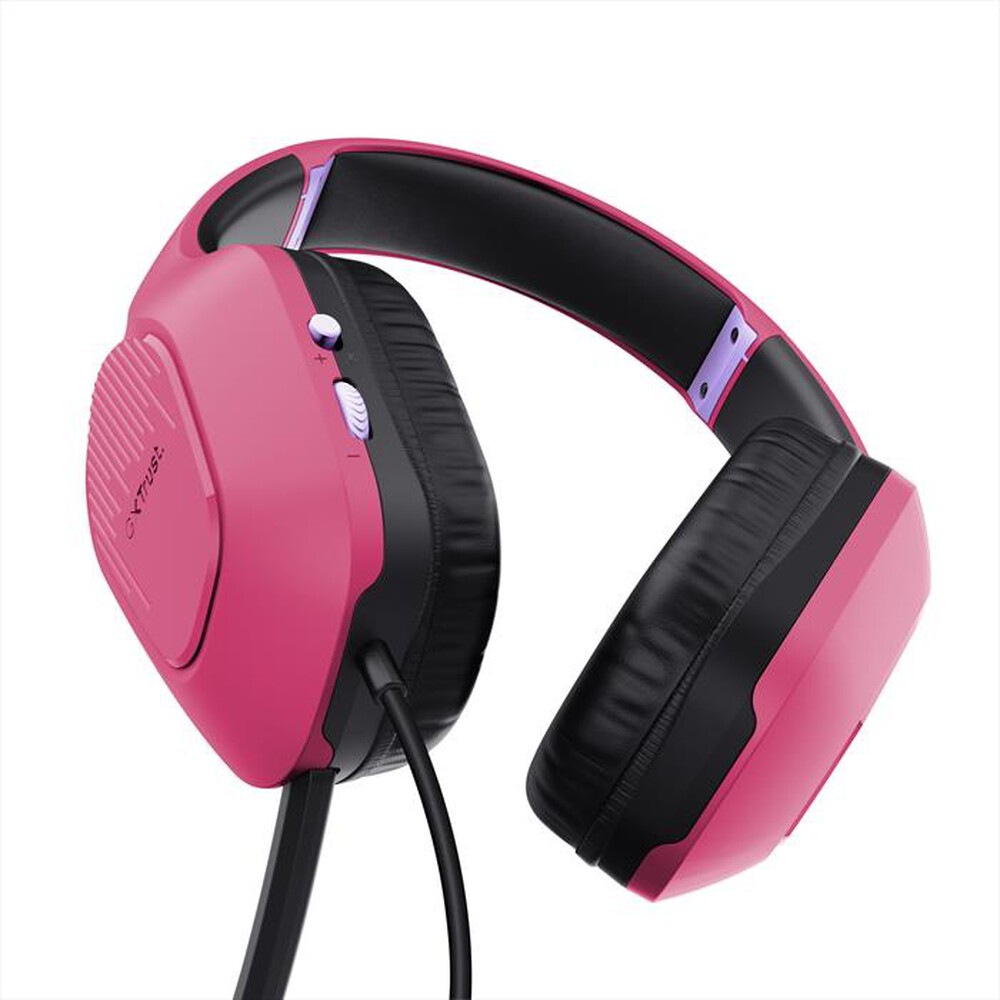 "TRUST - Cuffia gamer GXT415P ZIROX-Pink"