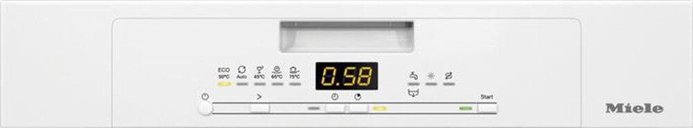 "MIELE - Lavastoviglie G 5000 SC BRWS Classe E 14 coperti-Bianco brillante"