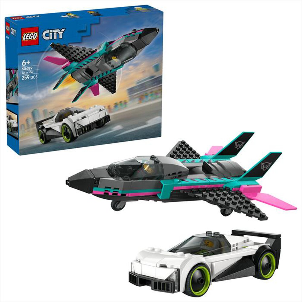 Immagine del prodotto LEGO - CITY Jet contro Auto sportiva - 60489