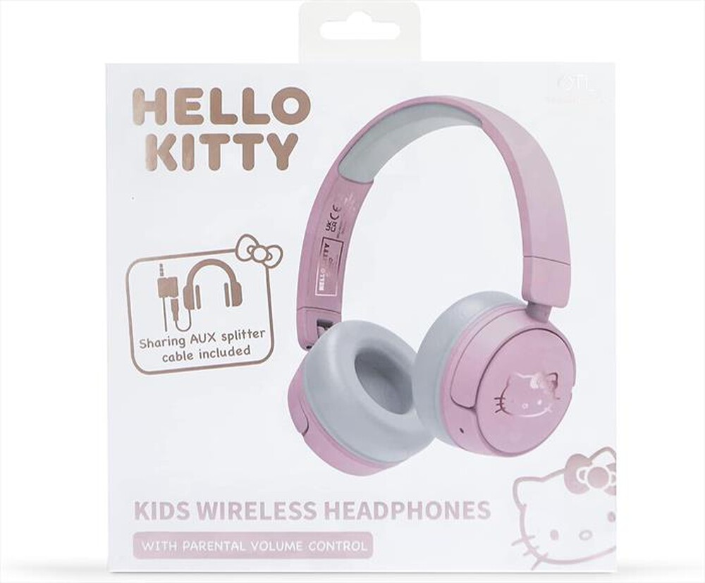 Immagine del prodotto OTL - Cuffie Bluetooth per bambini Hello Kitty-Rosa