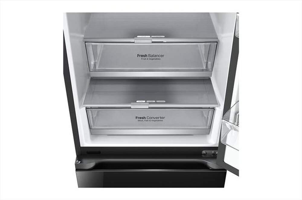 "LG - Frigorifero combinato GBB72BM9DQ Classe D 387 lt-Nero"