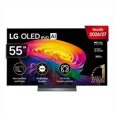 LG - Smart TV OLED 4K Evo AI 55" C6 PRO OLED55C66LB-Charcoal Black