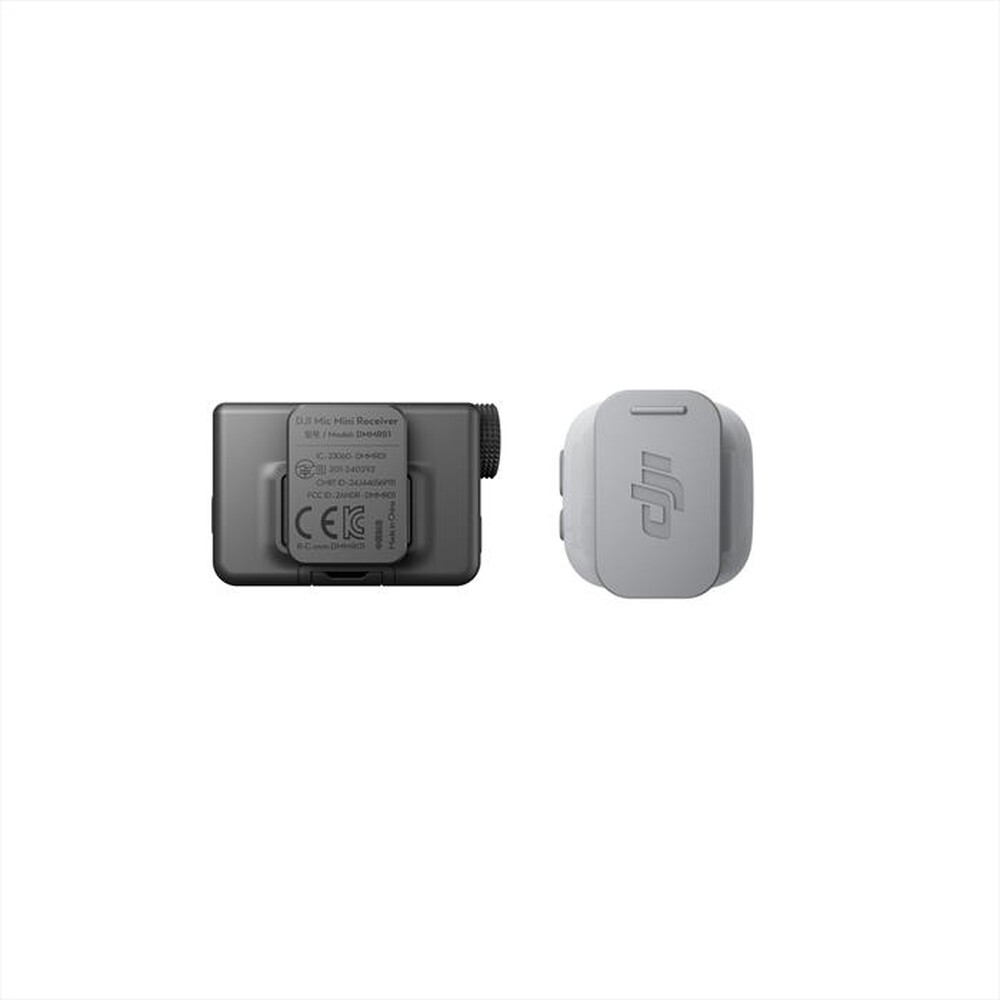 Immagine del prodotto DJI - Mini microfono senza fili MIC MINI 2 (1 TX + 1 RX)-trasparente