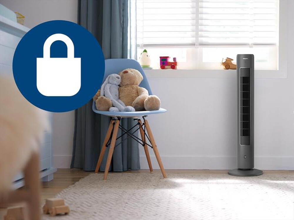 Immagine del prodotto PHILIPS - Ventilatore tower SERIES 5000 CX5535/11-Grigio