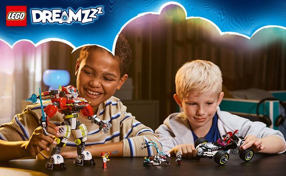 Immagine del prodotto LEGO - DREAMZzz Mech tigre Cooper e Bolide di Zero 71497