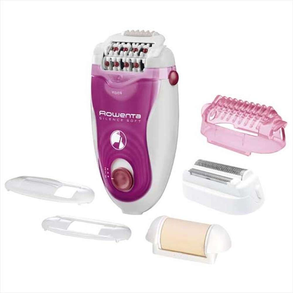 "ROWENTA - EP5660 Silence Soft Epilatore-Bianco e rosa scuro"