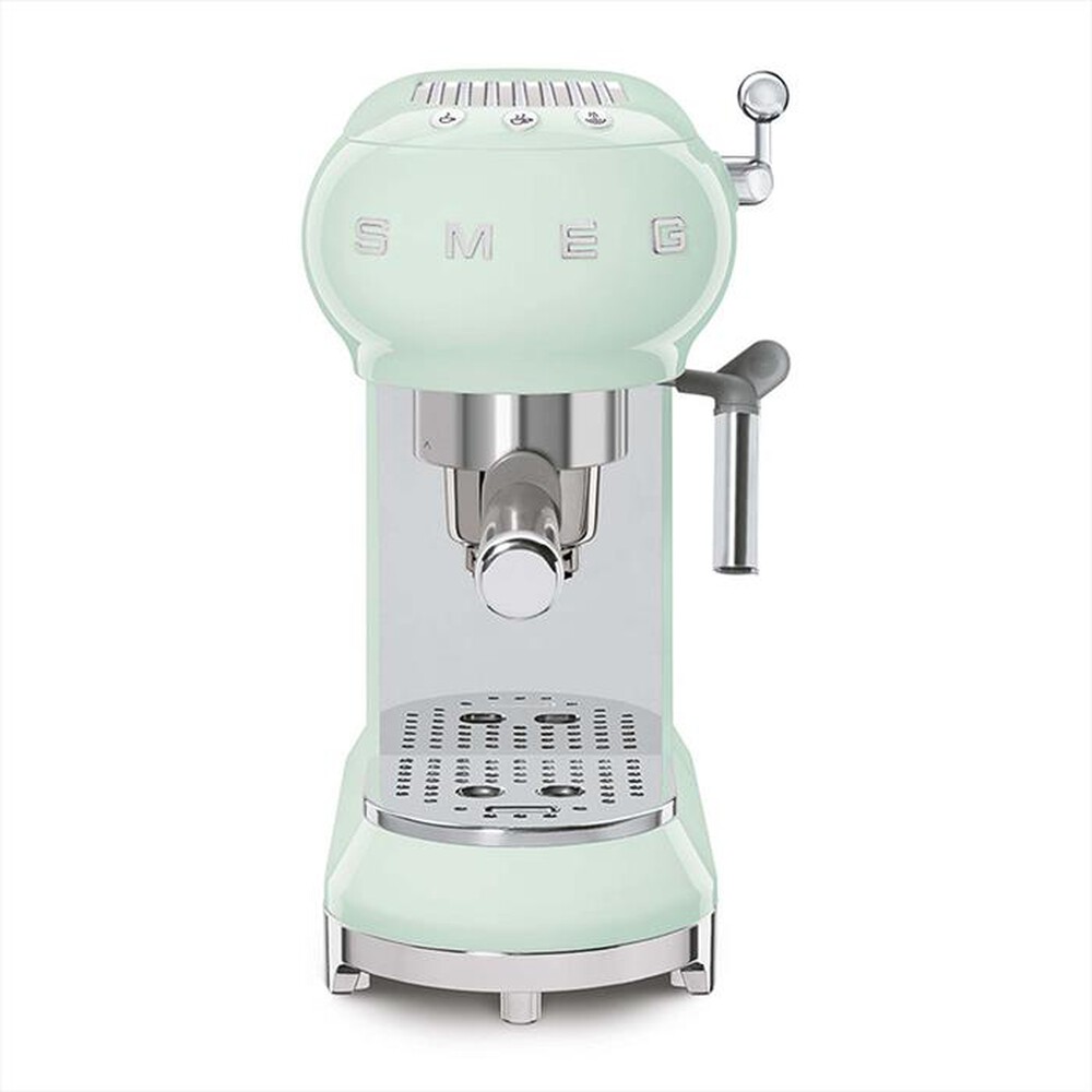 "SMEG - Macchina da Caffè Manuale 50's Style – ECF01PGEU-verde pastello"