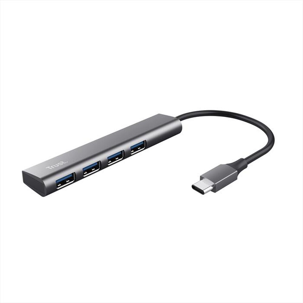 Immagine del prodotto TRUST - HALYX 4-PORT USB-C HUB-Grey