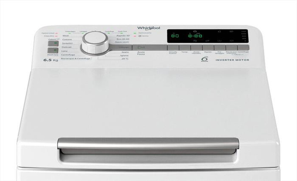 "WHIRLPOOL - Lavatrice TDLR 65261BS IT 6,5 Kg Classe A"
