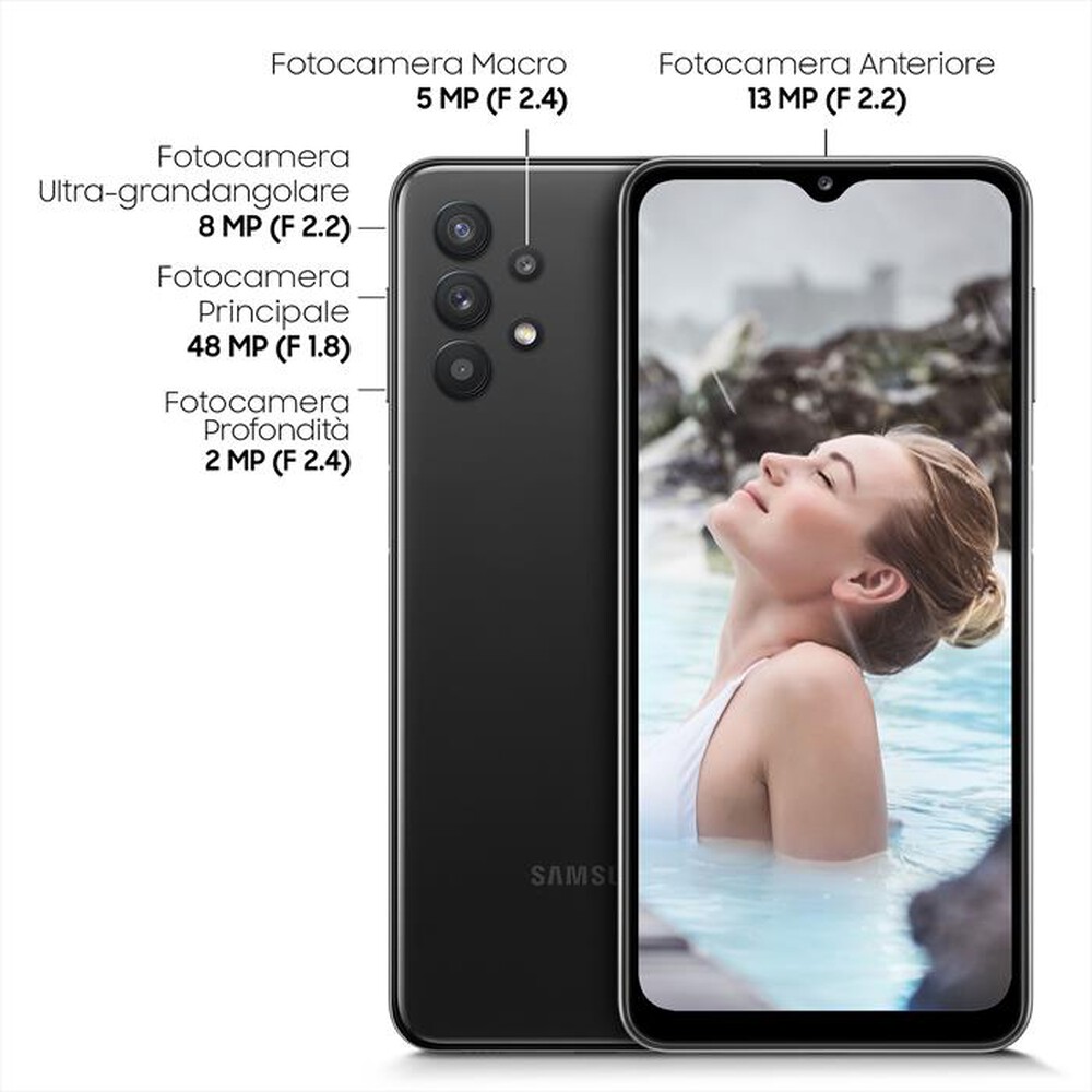 "SAMSUNG - GALAXY A32 5G-Awesome Black"