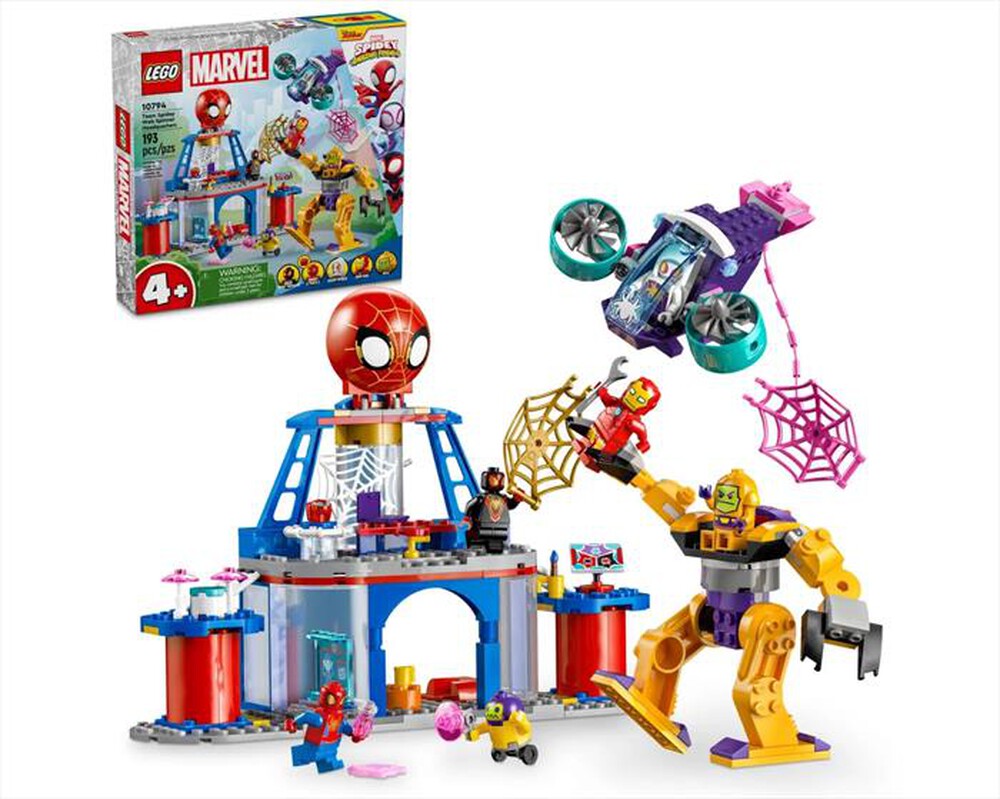 "LEGO - SPIDERMAN Quartier generale di Team Spidey - 10794-Multicolore"